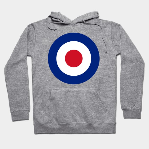 RAF Roundel - Type D Hoodie by Lyvershop